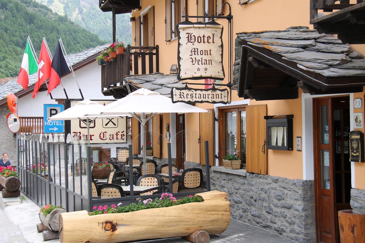 Mont Velan Chambres & Restaurant Saint-Oyen Zewnętrze zdjęcie